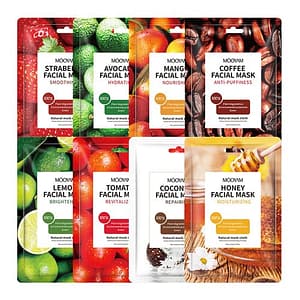 8 Organic Moisturizing Korean Facial Sheet Masks