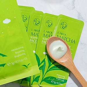 Organic Matcha Sleeping Face Mask