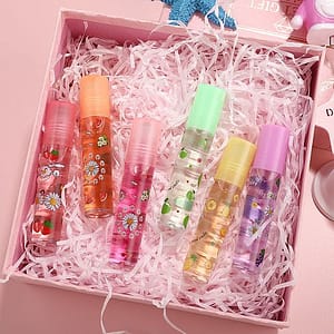 Oh My Candy Fruit-Flavored Moisturizing Organic Roll-On Lip Oil