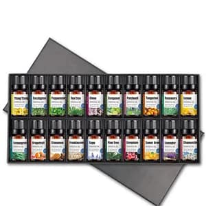 100% Pure Therapeutic Grade Essential Oil Set (20 Bottles)