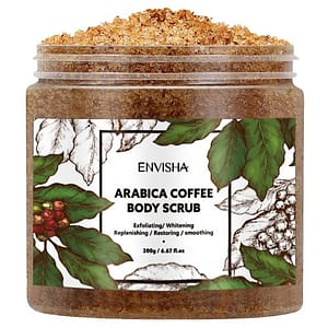 Natural High-Quality Organic Arabica Coffee Body Scrub