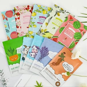 Moisturizing Organic Korean Facial Sheet Masks