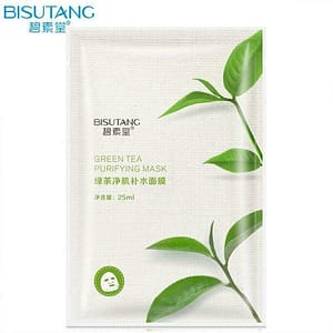 Green Tea Extract Purifying Korean Facial Sheet Mask