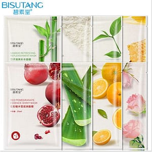 Eight Fruit Extract Moisturizing Korean Facial Sheet Masks