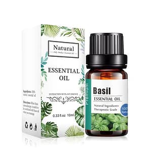 Basil Essential Oil 100% Pure Therapeutic Grade - 10ml