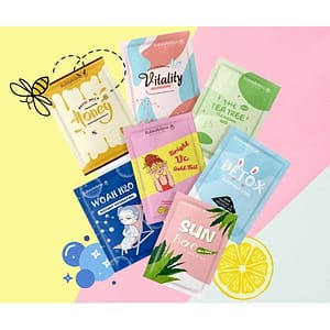 Organic Hydrating & Moisturizing Korean Facial Sheet Masks