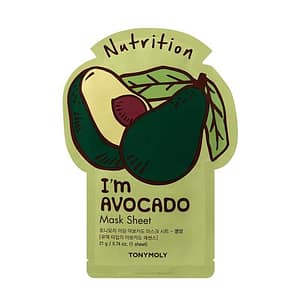 I'M AVOCADO SHEET MASK - NUTRITION - I'M REAL FACE MASK - KOREAN SKIN CARE