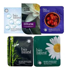 5 Nourishing Organic Facial Sheet Masks