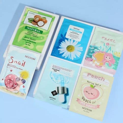 Moisturizing And Revitalizing Facial Sheet Masks