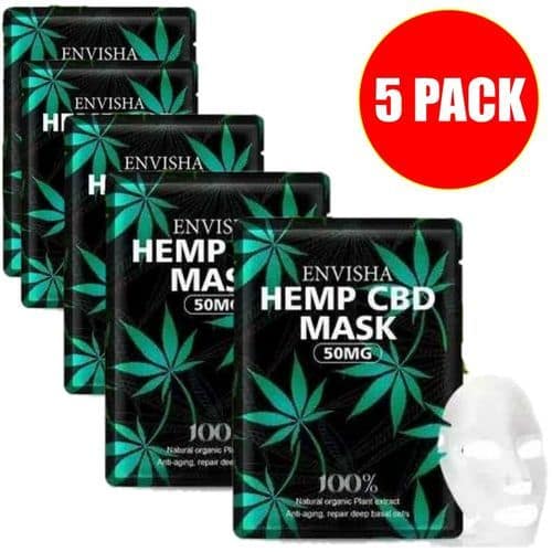 Hemp CBD Facial Sheet Mask - Image 5