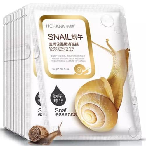 Snail Moisturizing And Smoothing Facial Mask