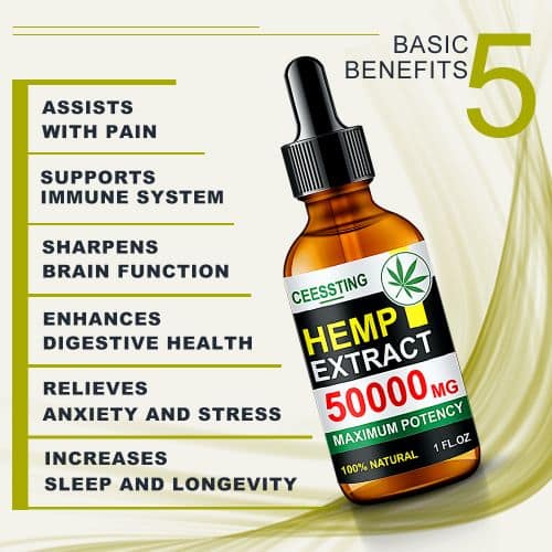 100% Natural Hemp Extract 50,000 MG - Image 2