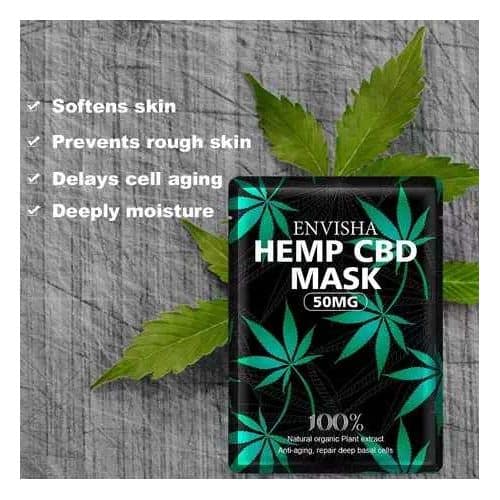 Hemp CBD Facial Sheet Mask - Image 2