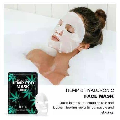 Hemp CBD Facial Sheet Mask - Image 3