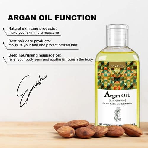 100% Natural Pure Argan Oil For Face And Hair - Image 4