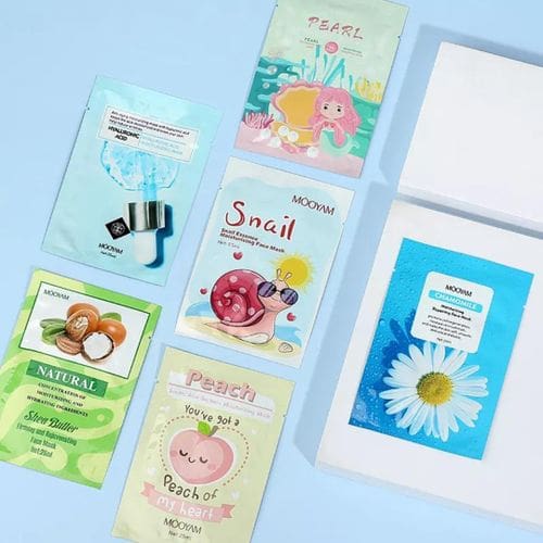 Moisturizing And Revitalizing Facial Sheet Masks - Image 8