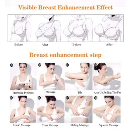 Natural Plant-Based Breast Firming Massage Cream - Image 3