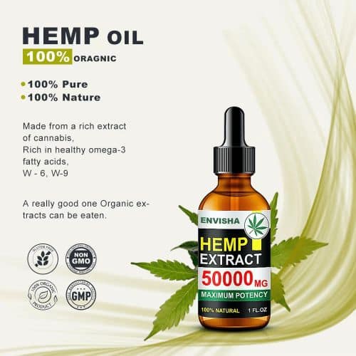 3-Pack 50,000MG 100% Natural Hemp Extract - Image 3